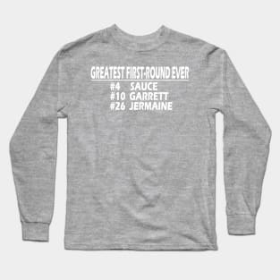 Greatest first-round draft ever by the new york jets Long Sleeve T-Shirt